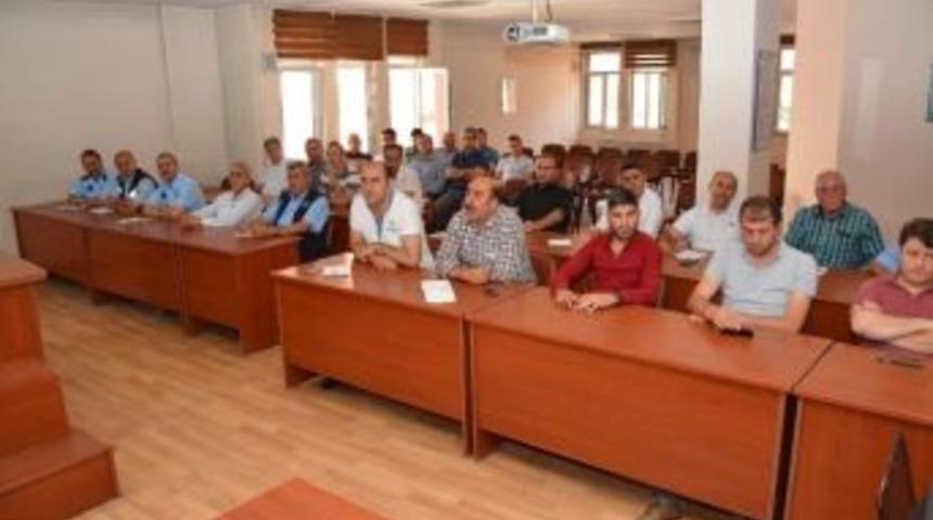 Hakkari&rsquo;de Belediye Personeline &lsquo;iş G&uuml;venliği&rsquo; Eğitimi