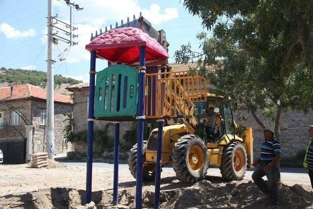 Seydişehir’de Ketenli Ve Bostandere Mahallesine Park