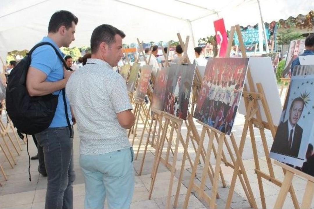 &lsquo;15 Temmuz Milli İradenin Y&uuml;kselişi Sergisi&rsquo; A&ccedil;ıldı