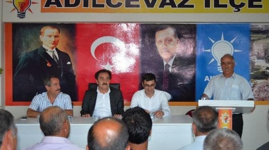 Ali İhsan Merdanoğlu Ak Parti Teşkilatıyla Buluştu