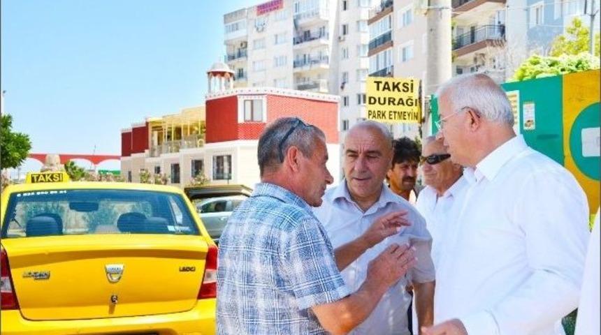 Torbalı&rsquo;da Taksi Durakları Yenilendi