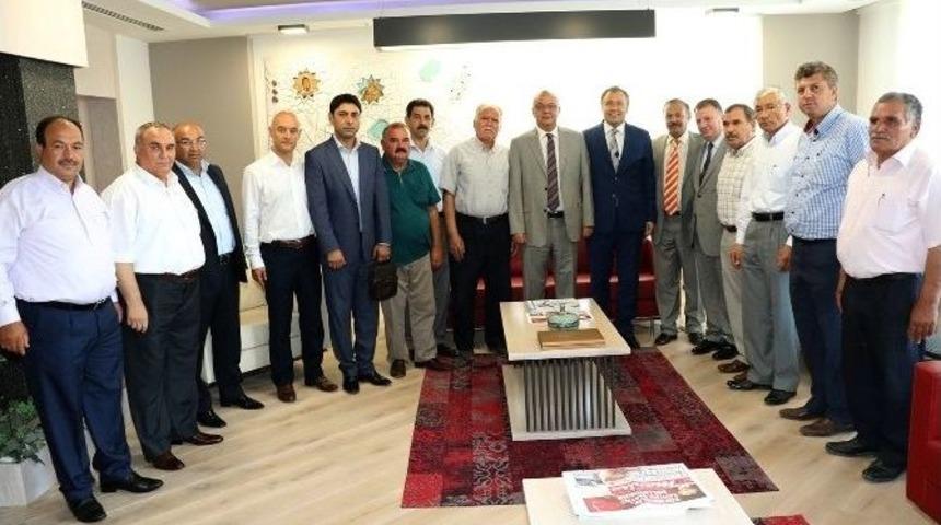 Selendi&rsquo;den Başkan Erg&uuml;n&rsquo;e Ziyaret