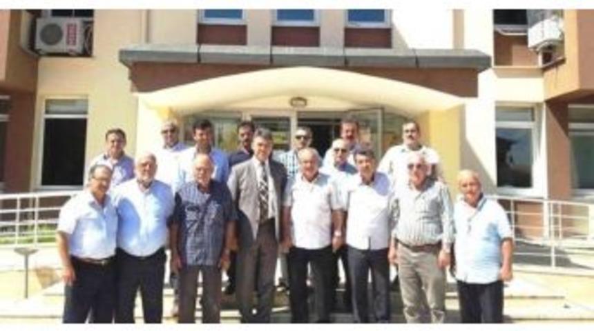 Muhtarlardan Jandarma Ve Emniyete Ziyaret