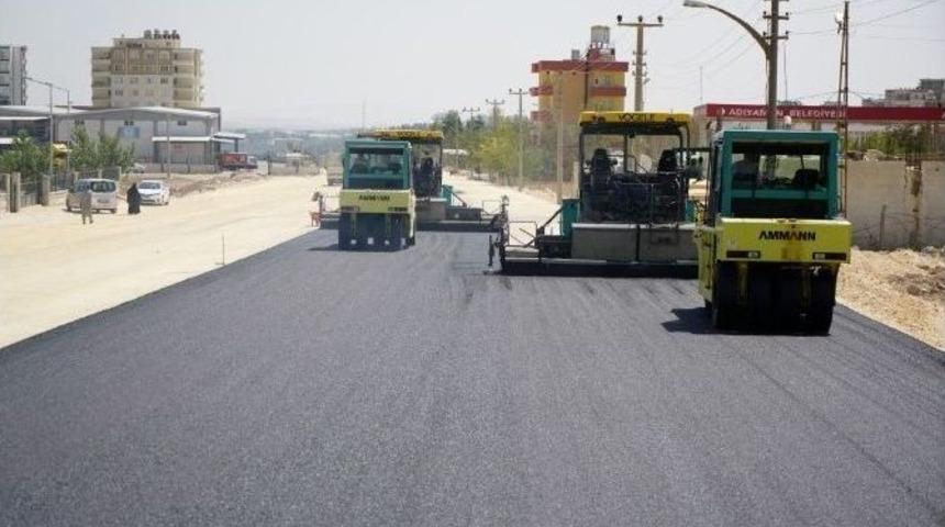 Petrol Caddesinde Asfaltlama Çalışması Başladı