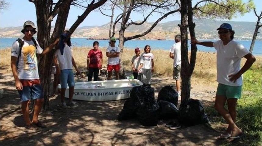 Fo&ccedil;alı Yelkencilerden &Ouml;rnek Kamp