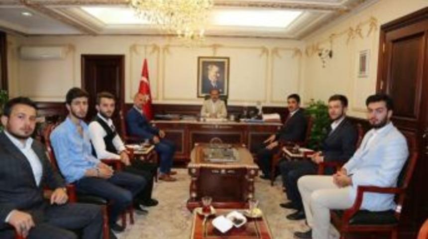 Yozgat &Uuml;lk&uuml; Ocakları Başkanı K&uuml;&ccedil;&uuml;kduman Yozgat Valisi Yurtna&ccedil;&rsquo;ı Ziyaret Etti.