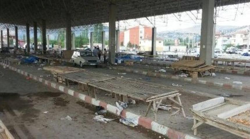 Pazarcılar Arasındaki Tartışma Kanlı Bitti (2)