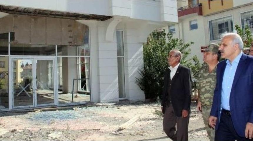 Bombalı Saldırıda Zarar G&ouml;ren 553 Konut Ve İş Yerinde Hasar Tespit &Ccedil;alışmaları Tamamlandı