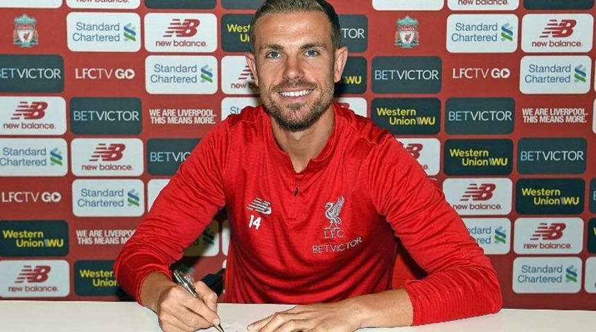 Liverpool, Jordan Henderson'ın s&ouml;zleşmesini uzattı