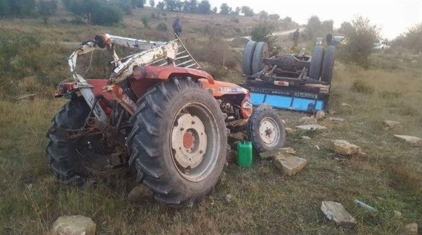 Kastamonu&rsquo;da Trakt&ouml;r Kazası: 1 Yaralı