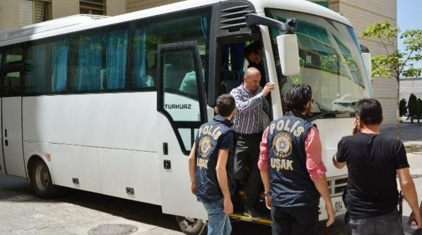 Uşak&rsquo;ta Eski Belediye Başkanı Ve Eşi Tutuklandı