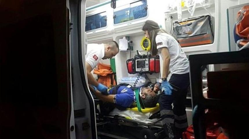 Samsun&rsquo;da Trafik Kazası: 1 Yaralı