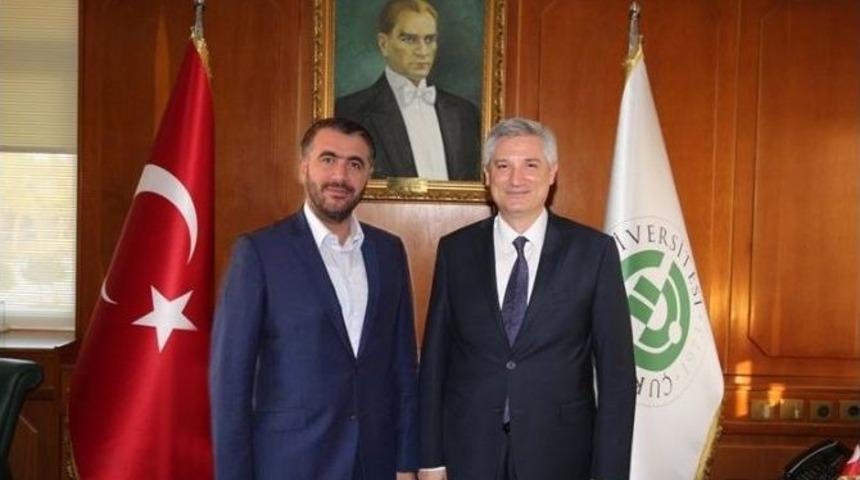 Milletvekili Erdin&ccedil; Ve Ak Parti İl Başkanı Yeni&rsquo;den Rekt&ouml;r Kibar&rsquo;a Hayırlı Olsun Ziyareti