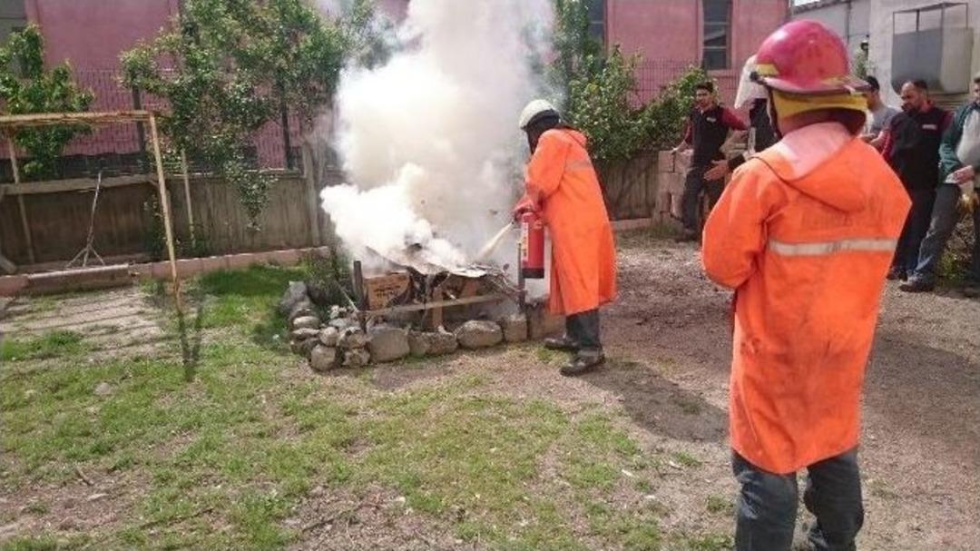 Kayseri Osb İtfaiye M&uuml;d&uuml;rl&uuml;ğ&uuml;&rsquo;nden 148 Firmaya Eğitim