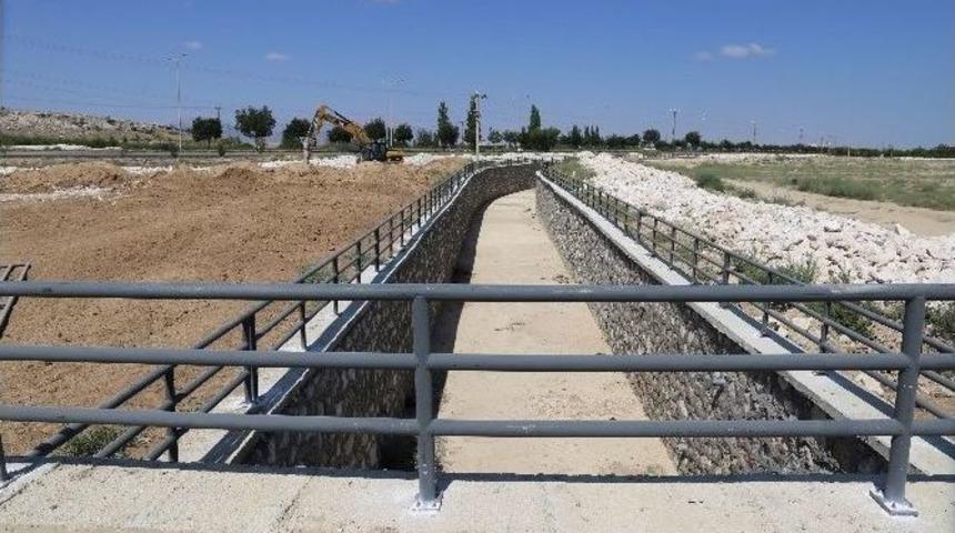 Karaman&rsquo;da Taşkın Suyu &Ouml;nleme Projesinde &Ccedil;alışmalar Devam Ediyor