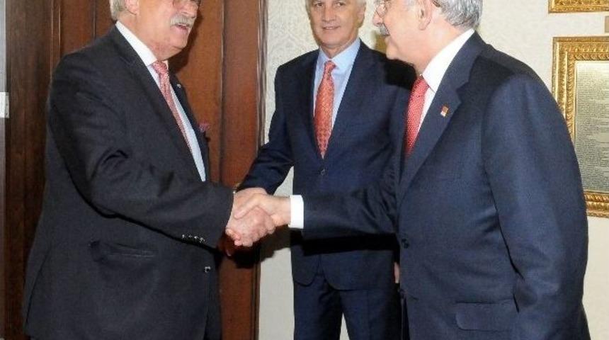 Kılı&ccedil;daroğlu, Elmar Brok Ve Kati Piri&rsquo;yi Kabul Etti