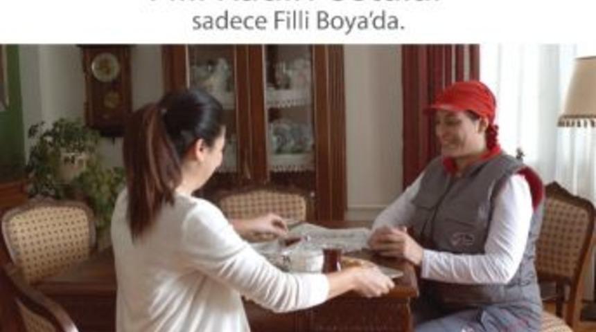 Erzincanlı Kadınlar Boya Yapmayı &Ouml;ğreniyor