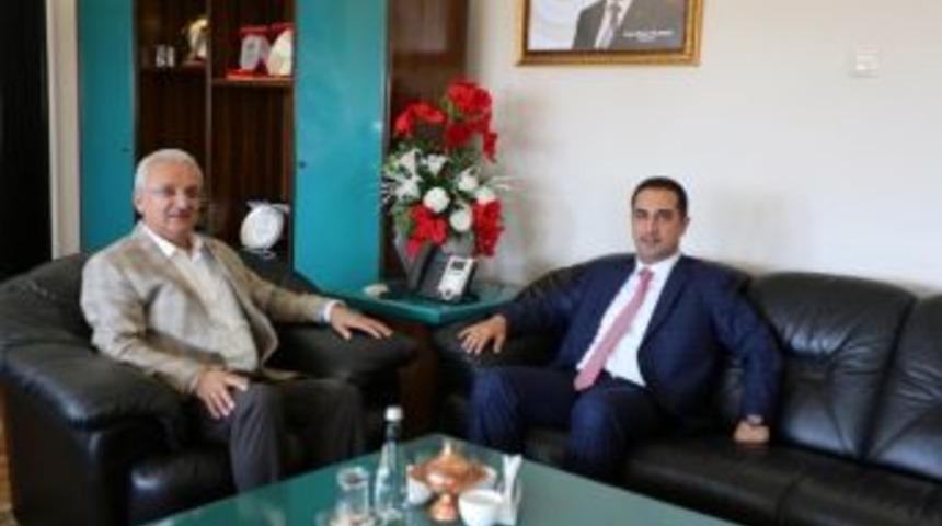 Ağır Ceza Mahkemesi Başkanı Fatih Serdar K&ouml;ken&rsquo;den Başkan Başsoy&rsquo;a Ziyaret