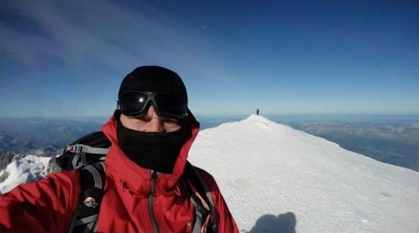 Ordulu Dağcı Avrupa&rsquo;nın &Ccedil;atısı Mont Blanc Zirvesinde