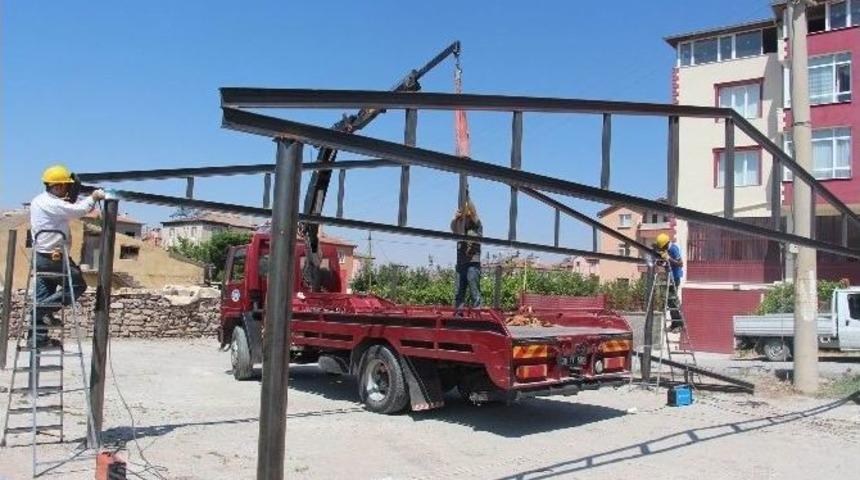 Taziye Yeri Yapım &Ccedil;alışmaları Devam Ediyor