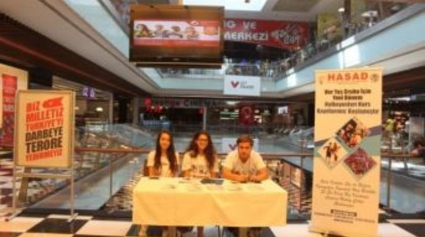 Hasad; Esas 67 Burada Avm&rsquo;de Stant A&ccedil;tı