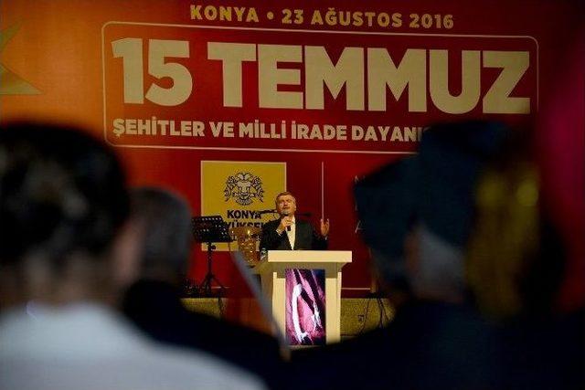 Büyükşehir’den 15 Temmuz Şehitler Ve Milli İrade Dayanışma Gecesi