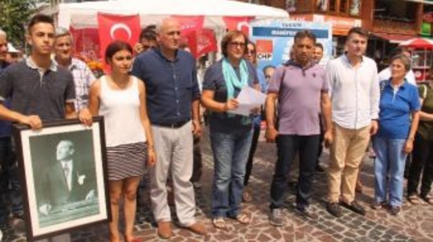 Chp&rsquo;den İmza Kampanyası