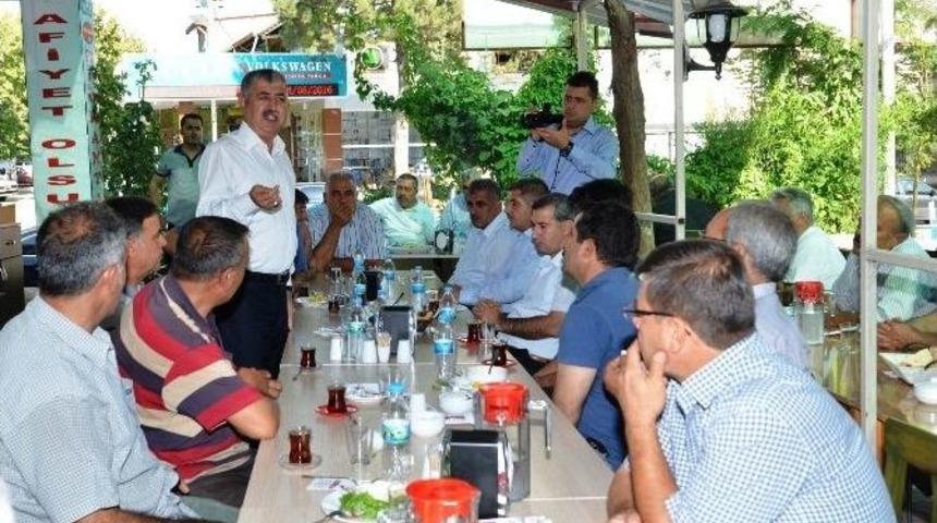 Başkan Polat Esnafla Bir Araya Geldi