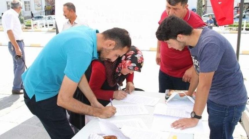 Yozgat’a Askeri Birlik Gelmesi İçin İmza Kampanyası Başlatıldı