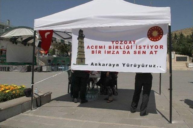 Yozgat’a Askeri Birlik Gelmesi İçin İmza Kampanyası Başlatıldı