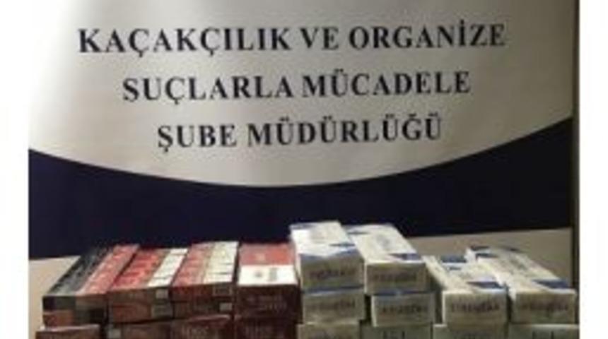 Eskişehir&rsquo;de Ka&ccedil;ak Sigara Operasyonu