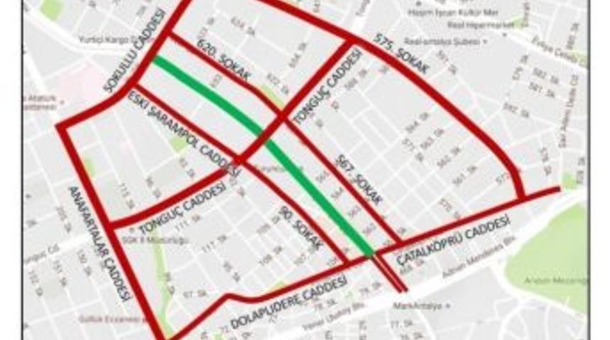 Şarampol Caddesi Trafiğe Kapanıyor