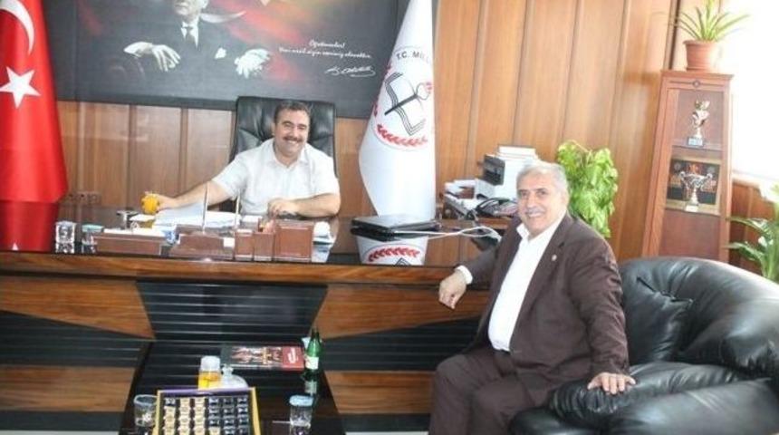 Akyürek Kurum Müdürlerini Ziyaret Etti