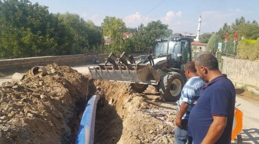 Kula&rsquo;da İ&ccedil;me Suyu Hattı Yeniledi