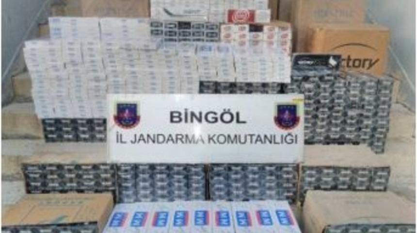 Bing&ouml;l&rsquo;de 13 Bin 740 Paket Ka&ccedil;ak Sigara Ele Ge&ccedil;irildi