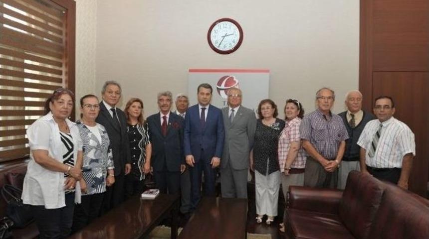 Başkan Durusu Ve Başkan Dayar&rsquo;dan Vali &Ccedil;elik&rsquo;e Ziyaret