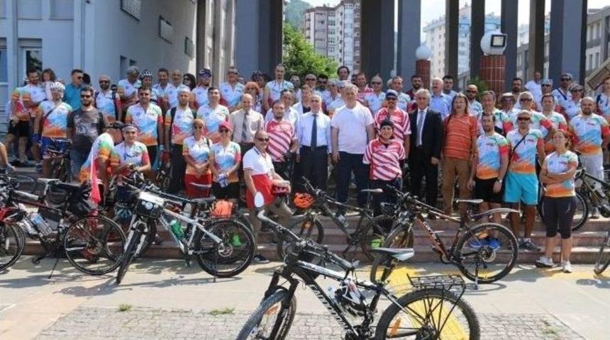 2.karadeniz Bisiklet Festivali Başladı.