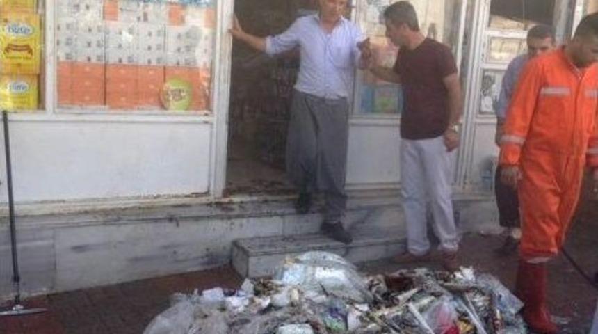 İş Yerinde &Ccedil;ıkan Yangın Korkuttu