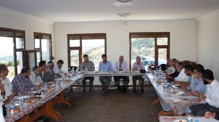 İl&ccedil;e M&uuml;ft&uuml;ler Toplantısı Aladağ&rsquo;da Yapıldı