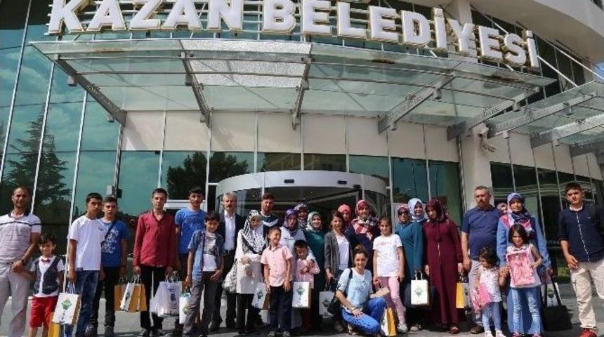 Oltulular Kahraman Kazan&rsquo;ı Ziyaret Etti