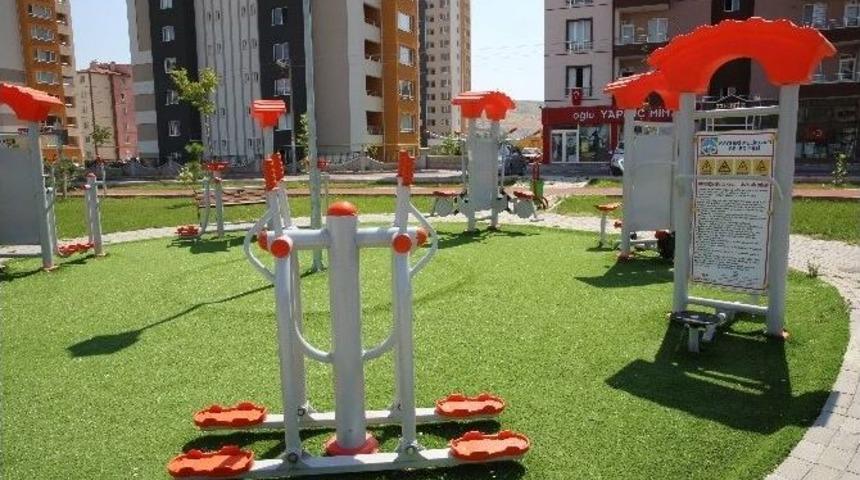 81 Mahallede 542 Noktada A&ccedil;ık Alan Kondisyon Ve Spor Aletleri Hizmet Veriyor