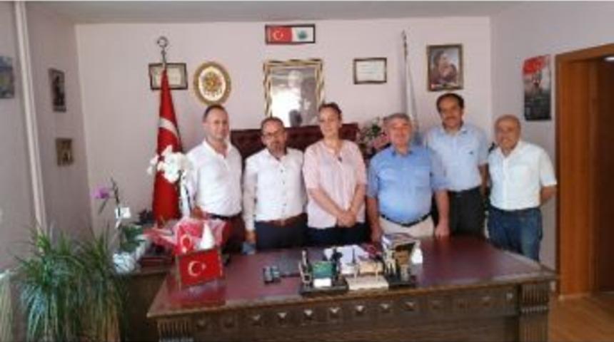 Avrupa Zonguldaklılar Derneğinden Başkan G&uuml;neş&rsquo;e Ziyaret