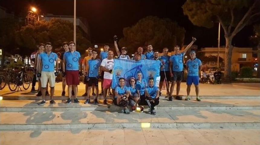 Poseidon Bisiklet Grubu Antalya’ya Kadar Pedal Çevirecek