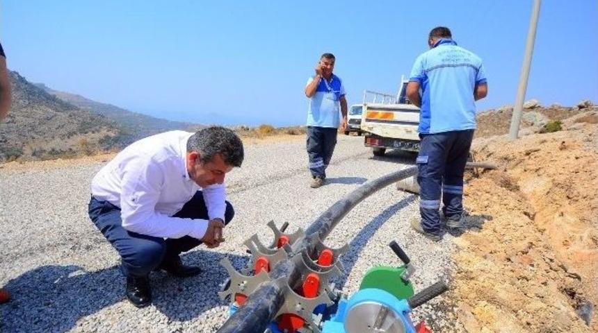 Bodrum İslâmhaneler’in Su Sıkıntısı Sona Eriyor