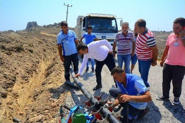 Bodrum İslâmhaneler’in Su Sıkıntısı Sona Eriyor