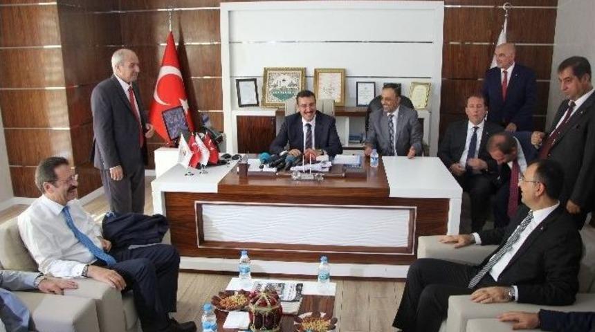 Bakan T&uuml;fenkci, Malatya Ticaret Borsası&rsquo;nı Ziyaret Etti