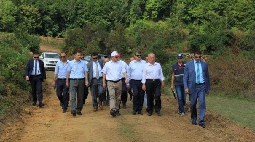 Vali Dirim, Katı Atık Bertaraf Tesisine İnceledi