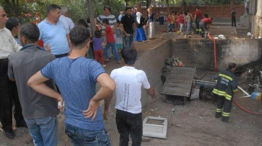 Diyarbakır&rsquo;da Korkutan Yangın