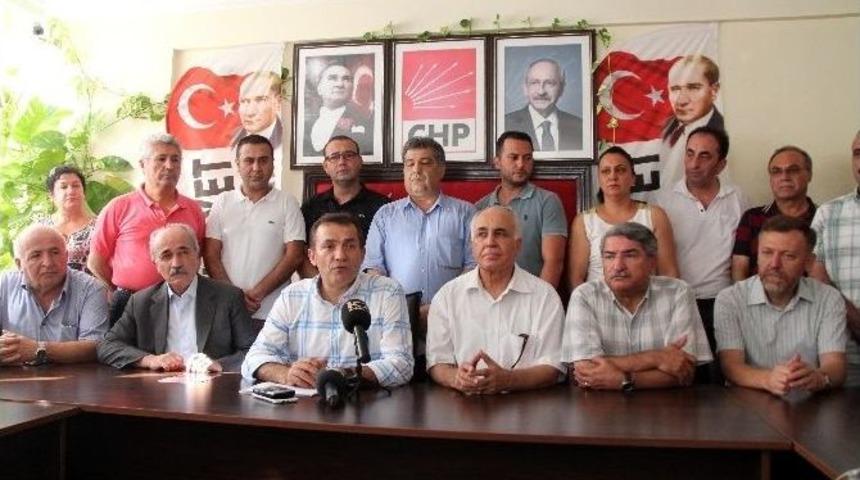 Chp&rsquo;li &Ccedil;amak: "bu Saldırının Nedeni Chp&rsquo;nin Ter&ouml;re Karşı Net Tavrından Dolayıdır"