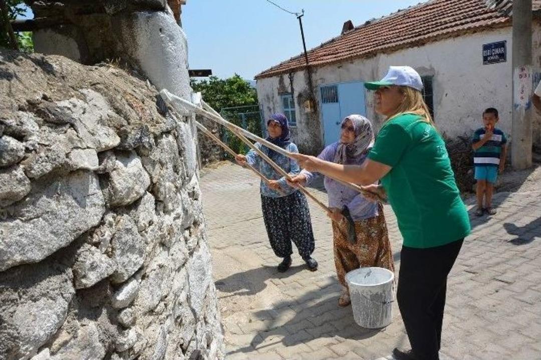 Urla&rsquo;da Sokak Boyama Şenliği Var